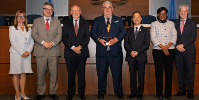 ICAO honours aviation expert John Mettrop with prestigious Walter Binaghi Air Navigation Commission Laurel Award