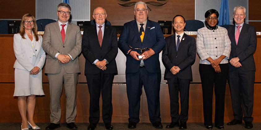 ICAO honours aviation expert John Mettrop with prestigious Walter Binaghi Air Navigation Commission Laurel Award
